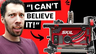 Yeah you NEED to see this… SKIL Table Saw Review [upl. by Narhet814]