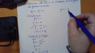 Fonctions  Calcul des racineszéros et de lordonnée à lorigine [upl. by Batholomew]