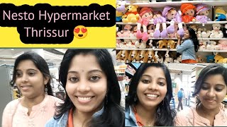 Nesto Hypermarket 🥰😍 New hypermarket In Thrissur nestohypermarket familyvlog [upl. by Neeoma893]