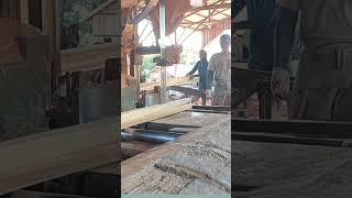 Meranti wood cutting woodworking [upl. by Betta]