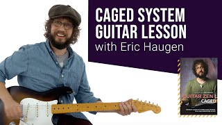 🎸 quotCAGEDquot System Guitar Lesson with Eric Haugen [upl. by Baillie]