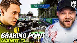 F1 23 Braking Point 1  FÖRSTA Gången jag spelar F1 🔥 [upl. by Malachi574]