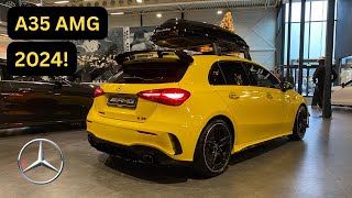 2024 Mercedes A35 AMG 4MATIC NEW FACELIFT  Exterior amp Interior Details [upl. by Leroy]