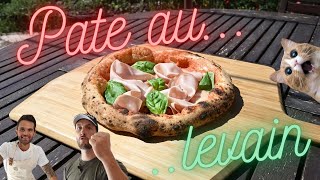 PIZZA NAPOLITAINE AU LEVAIN LIQUIDE DE BoulangeriePasapas  Cuisson au Ooni Karu 16 [upl. by Dadinirt928]