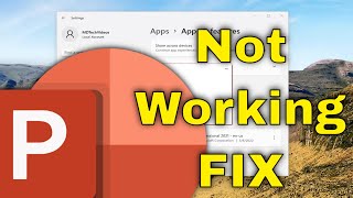 How To Fix PowerPoint Not Opening Problem In Windows Complete Fix [upl. by Kast]