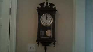 Vollmond BatteryOperated Westminster Chime Wall Clock [upl. by Jacobs128]