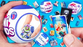 Opening The Mini Brands Disney Series 3 [upl. by Nuhsyar]