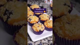 Muffins de Arándanos 🫐 [upl. by Seditsira]