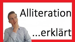 Die Alliteration  Ein Stilmittel erklärt I [upl. by Michaelina]