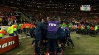 gol de iniesta holanda audio canal plus [upl. by Jollanta]