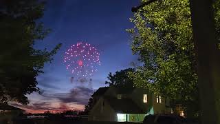 Amherstburg Jul 1st Opening Fireworks [upl. by Riamu]