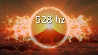 528 Hz Positive Transformation Emotional Healing Release Inner Conflict Miracle Frequency [upl. by Olleina]