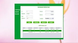 Java Full Project TutorialPharmacy Management SystemWith NetBeans [upl. by Cilka]
