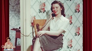 How to Be Popular  1940s High School Dating Guide  Restored Colour ampSound [upl. by Zahavi654]