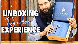 Unboxing amp Explore Saudi Nich Perfumes quotLaverne Perfumesquot [upl. by Ida]