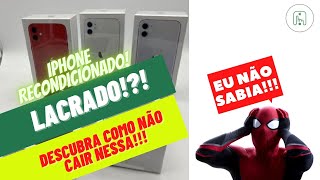 Como Descobrir se o IPhone Lacrado Foi Recondicionado [upl. by Notgnilra]