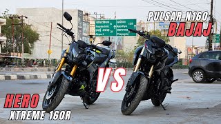 2024 Bajaj Pulsar N160 vs Hero Xtreme 160R  Best 160cc bike  Which one to buy pulsar xtreme [upl. by Hayley]