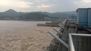 Indian Biggest Dam Project in Andhra Pradesh Water Release [upl. by Hannasus]