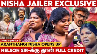 Rajini Sir முன்னாடி அழுதுட்டேன் 😢 Lifeல மறக்க மாட்டேன்  Aranthangi Nisha Jailer Interview  Nelson [upl. by Scoville]