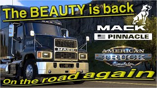 ATS  Mack Pinnacle amp Mack Anthem Black Edition  American Truck Simulator americantrucksimulator [upl. by Anielram574]