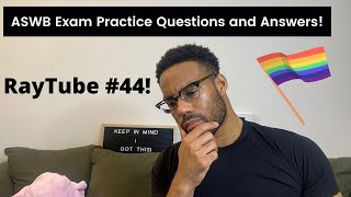 ASWB LMSW LSW LCSW Exam Prep  Practice Questions FIRSTNEXTBESTMOST with RayTube 44 [upl. by Aivat]