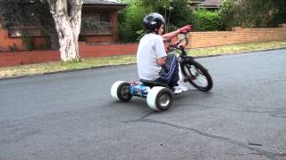 electric huffy slider drift trike [upl. by Dominy]