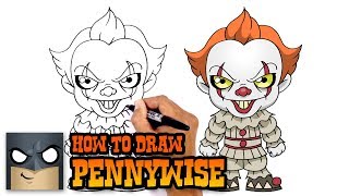 How to Draw Pennywise  It [upl. by Intyrb817]