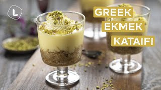 Greek Ekmek Kataifi  Food Channel L Recipes [upl. by Nathalie241]