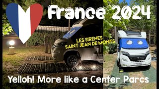 YELLOH Les Sirenes has a CENTER PARCS feel CAMPSITE in the VENDEE Pays de la Loire  May 2024 [upl. by Leirrad]