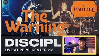 The Warning REACTION  Disciple Live from Pepsi Center CDMX [upl. by Dry]