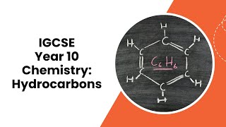 IGCSE  Year 10  Chemistry Hydrocarbons [upl. by Goldie]