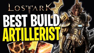 The Highest DPS Artillerist Build In Lost Ark  Best Artillerist PVE Build [upl. by Hsakaa]