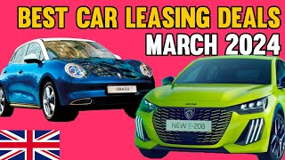 Best Car Lease Deals UK  March 2024 [upl. by Yauqram]