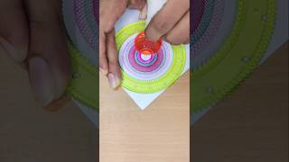 Satisfying spirograph design  How many rotations shorts spirograph satisfying [upl. by Collimore]