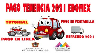 PAGO DE TENENCIA Y REFERENDO 2021 EDOMEX TUTORIAL [upl. by Dacie]