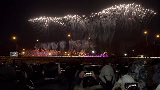 2022 Winter Olympics closing ceremony fireworks [upl. by Acir]