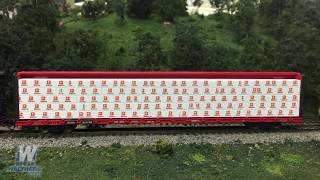 Walthers Update 97 – New WalthersMainline® HO 72 Centerbeam Flatcars [upl. by Eenehs822]