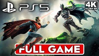 INJUSTICE GODS AMONG US PS5 Gameplay Walkthrough Part 1 FULL GAME 4K 60FPS  No Commentary [upl. by Delphinia910]