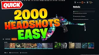 HOW TO Get 2000 Headshots QUICK in Black Ops 6 Zombies GOD MODE [upl. by Beauvais817]