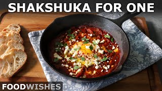 Shakshuka for One  Food Wishes [upl. by Adneram]