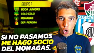 REACCION y ANALISIS del SORTEO de la COPA LIBERTADORES 2023  Hincha de Boca  Toto Bordieri [upl. by Olrac]