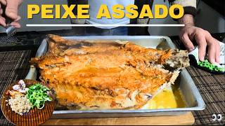 Como Fazer Peixe Assado no Forno Simples e Fácil [upl. by Desberg]