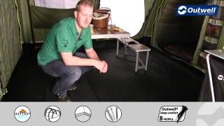 Outwell Concorde XL Smart Air Tent 2013  CampingWorldcouk [upl. by Hiller]