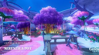 Serenitea Pot  Genshin Impact sereniteapot genshinimpact games designgames fontaine [upl. by Valma]