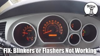 EASY FIX Blinkers or Flashers Not Working [upl. by Aihcats]