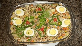 salada de feijão fradinho com bacalhau [upl. by Altis]