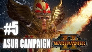 Total War Warhammer 2  High Elf Campaign 5 [upl. by Okiek]