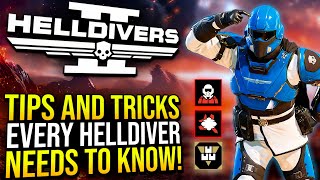 Helldivers 2  Tips and Tricks Every Helldiver Needs To Know [upl. by Alor330]