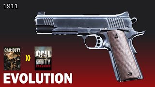 Call of Duty  M1911 WEAPON EVOLUTION [upl. by Nedrud]