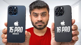 iPhone 15 Pro MAX vs 16 Pro NonMax  Which is the Better iPhone in 2024 [upl. by Eeryn]